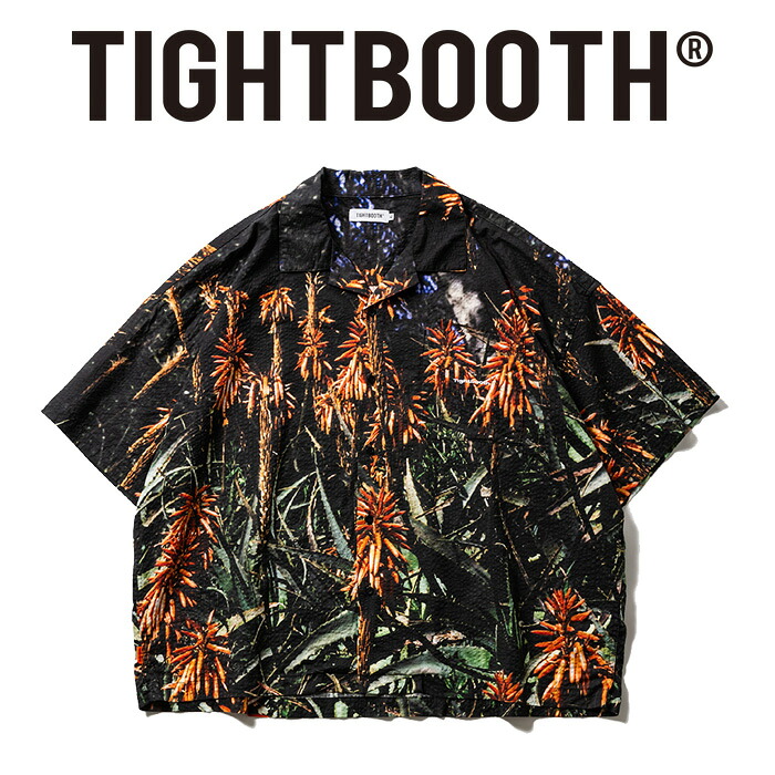 TIGHTBOOTH PRODUCTION (タイトブース プロダクション)ALOE ALOHA 【アロハシャツ】【SU26-S01】【TIGHTBOOTH PRODUCTION タイトブースプロダクション TBPR インタープレイ INTERPLAY】｜Interplay