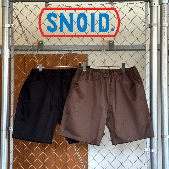 SNOID (スノイド)BANANA BISCUITS FRISCO EASY SHORTS【ショーツ 短パン】【RAT HOLE STUDIO】｜Interplay