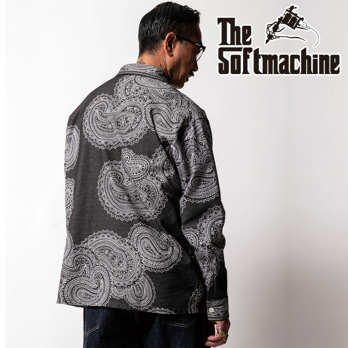 【SALE30%OFF】SOFTMACHINE (ソフトマシーン)GENE FLANNEL SHIRTS【シャツ 長袖】【ブラック ブラウン レッド タトゥー】【2025 AUTUMN&WINTER 新作】｜Interplay