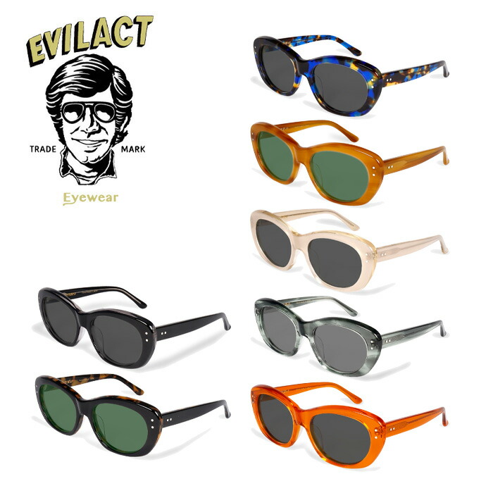 楽天市場】EVILACT EYEWEAR (イーブルアクトアイウエア) MERKEL