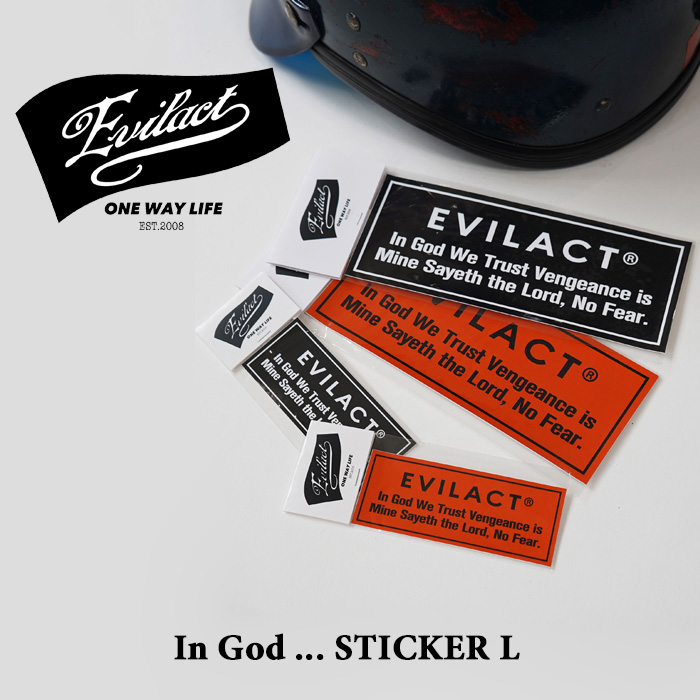 【楽天市場】EVILACT (イーブルアクト) ONE WAY LIFE STICKER