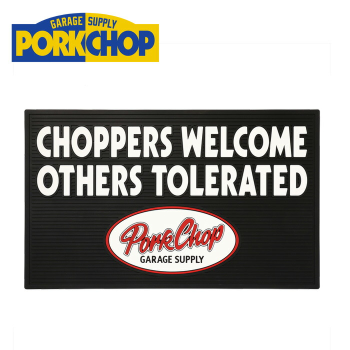 楽天市場 Porkchop Garage Supply ポークチョップ ガレージサプライ Welcome Rubber Mat ラバーマット インタープレイ Interplay Interplay