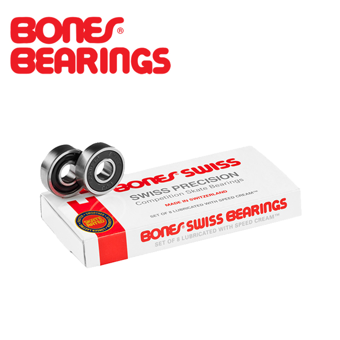 最大の割引 BONES BEARING ボーンズベアリング SWISS SKATEBOARD