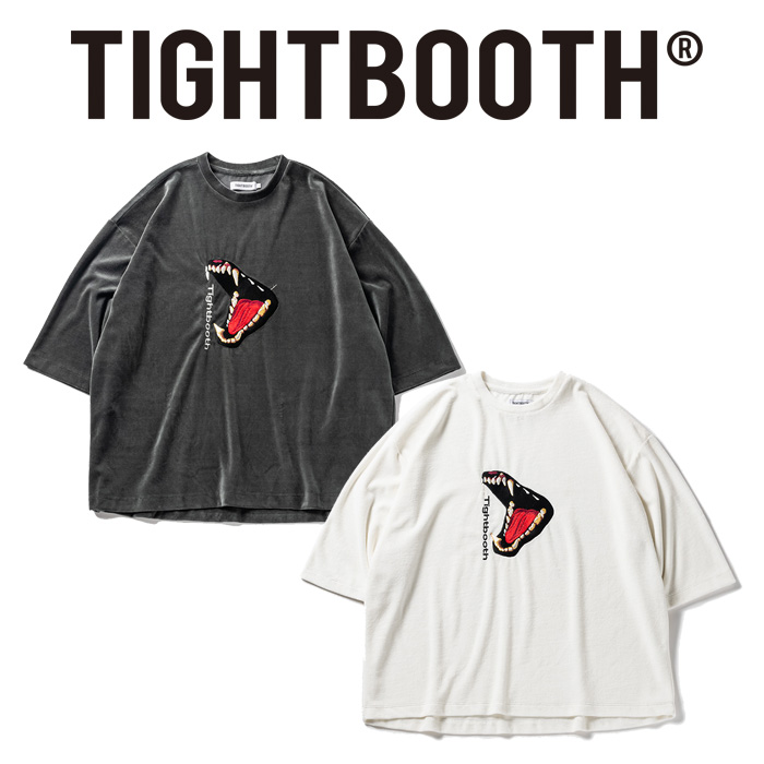 TIGHTBOOTH（TBPR）T-SHIRT タイトブース Tシャツ SCANNING WHITE