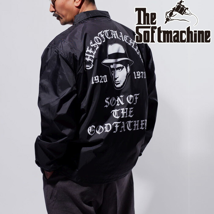 【美品】The Softmachine ブラックアウトドアジャケット XL 楽天市場】SOFTMACHINE (ソフトマシーン)BOSS LOCOS JK【コーチ