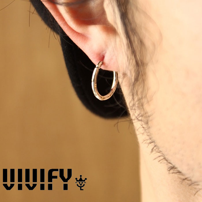 楽天市場】VIVIFY(ヴィヴィファイ)(ビビファイ)Hammered Hoop Pierce