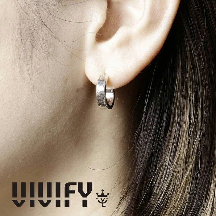 楽天市場】VIVIFY(ヴィヴィファイ)(ビビファイ)Hammered Hoop Pierce