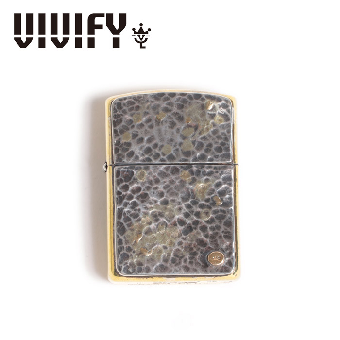 VIVIFY(ヴィヴィファイ)(ビビファイ)TSUCHIME Armor Lighter/Gold Dust【VIVIFY ライター】【VFZ-006】【オーダーメイド ハンドメイド 受注生産】【キャンセル不可】｜Interplay