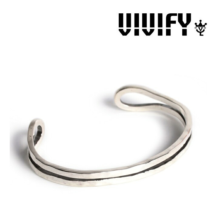VIVIFY(ヴィヴィファイ)(ビビファイ)Loopin' Bangle/Mirror finish【VIVIFY バングル】【メンズ レディース】【VFB-193】【オーダーメイド ハンドメイド 受注生産】【キャンセル不可】｜Interplay