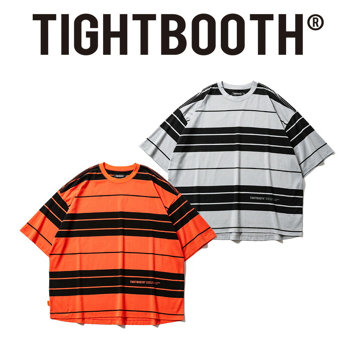 TIGHTBOOTH PRODUCTION (タイトブース プロダクション)BORDER S/S T-SHIRT 【Tシャツ】【SU26-T03】【TIGHTBOOTH PRODUCTION タイトブースプロダクション TBPR インタープレイ INTERPLAY】｜Interplay