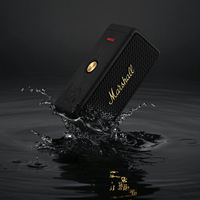 【1年保証】Marshallスピーカーemberton2blackandblassエムバートンポータブルBluetooth防水正規品