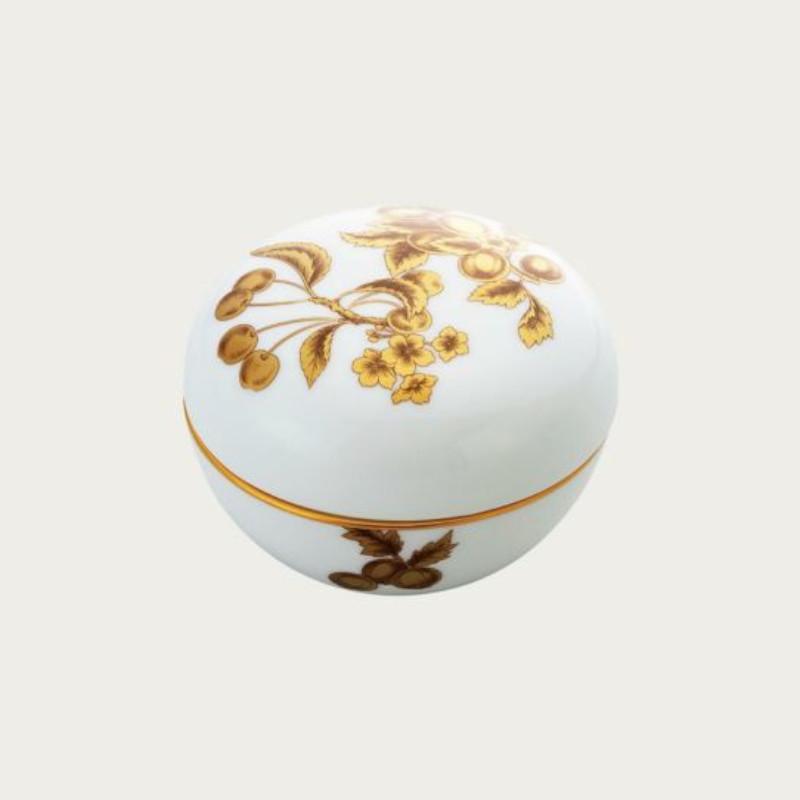 【Noritake（ノリ竹）】 金の実 ボンボニエール