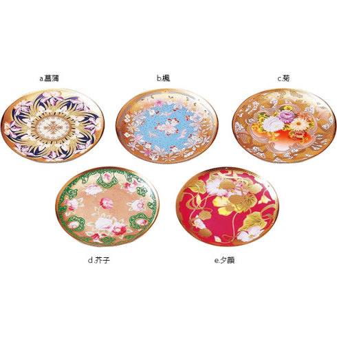 【Noritake（ノリ竹）】（和花寄せあわせ） 18珊 一皿書き割り(5枚)(絵上がり下がり)