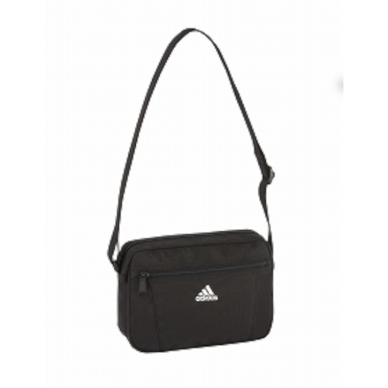 adidas Future Styleショルダーバッグ 光沢 シルバー＆ブラック adidas Future Styleショルダーバッグ 光沢 シルバー＆ブラック
