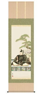 掛け軸 天神（尺五）／長江桂舟｜インターランド店