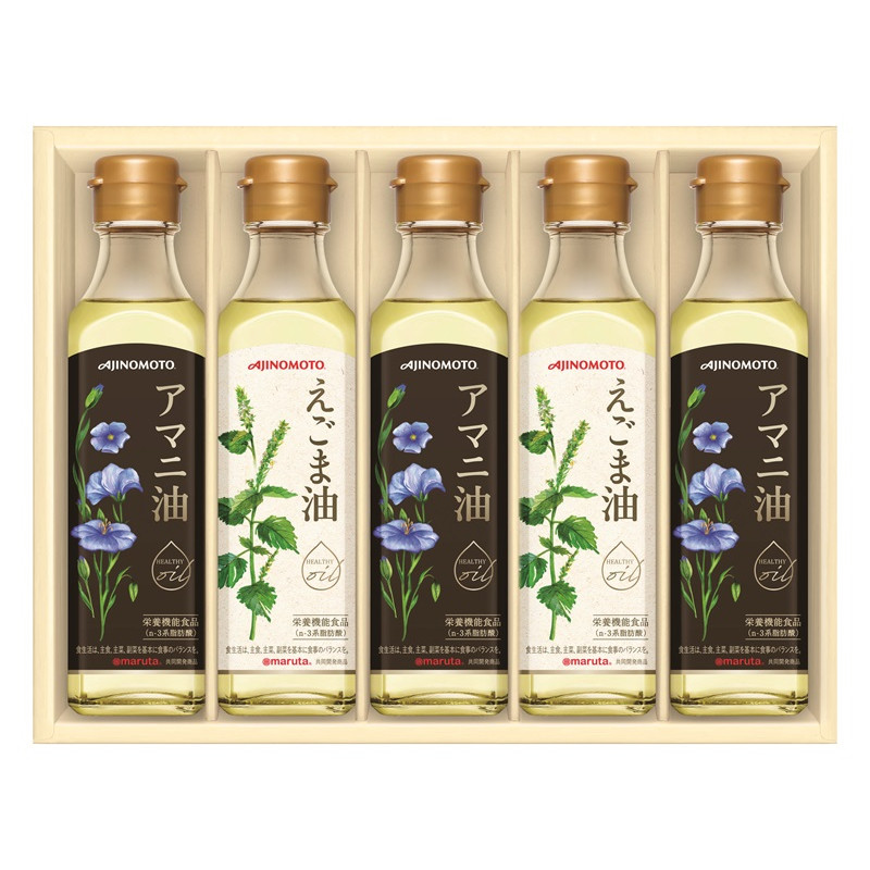 味の素　えごま油＆アマニ油ギフト　　K8453-808　G1551-802