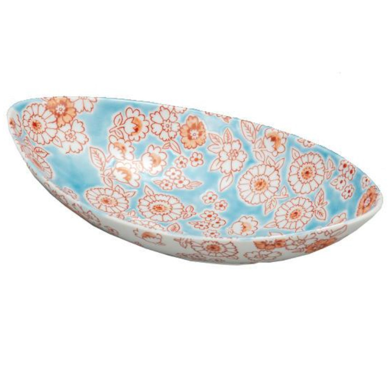 【代引不可】  【九谷焼】 ８．５号鉢・お花シャワー   K9-303 皿・プレート-キッチン用品・食器・調理器具-食器・カトラリー・グラス