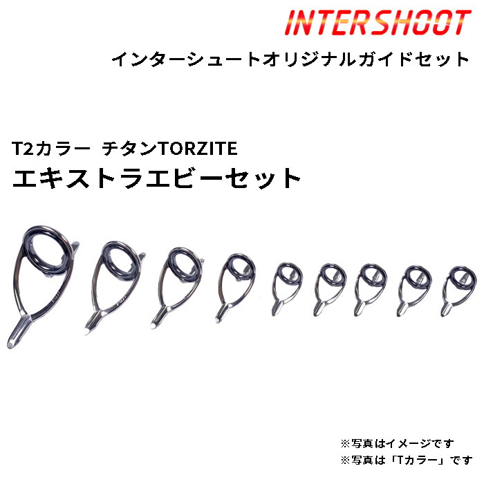 エキストラヘビーガイドセットKWタイプ チタンTORZITE T2-KWTG169-IS T2カラー ベイトキャスト T2-KWTG16 T2-KWTG12 T2-KWTG10 T2-KWTG8 T2-KWTG7 トルザイト 富士工業 Fuji フジ 釣り フィッシング ブラックバス シーバス スズキ ビッグベイト パーツ ロッドビルディング