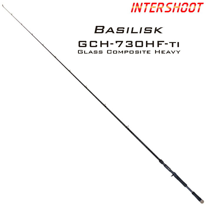 ブラックバス竿　バス釣り　バスロッド　CORKISH CKS-68L 楽天市場】【受注生産】 BASILISK バジリスク LAR-6100MXF-ti