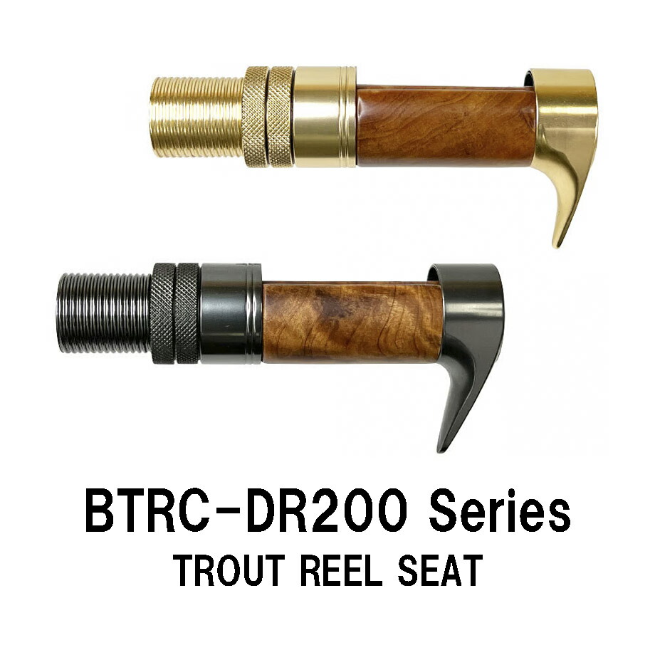 ウッドグリップ　トラウトロッド　ウッドリールシート　ロッドビルディング　黄金樟 ウッドグリップ トラウトロッド ウッドリールシート ロッド