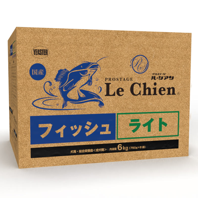 労働者階級高座 ル・シアン 魚族 点火装置（体型が気になる成犬用）6kg（750g×8袋）