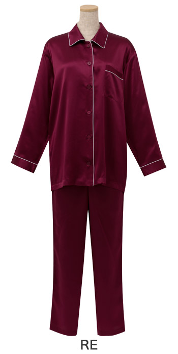 ワコール 睡眠科学 シルクサテン パジャマ 上下セット レディース YDX508【r】【n】【n05】【p】 ワコール 睡眠科学 シルクサテン パジャマ 上下セット レディース YDX508【r】【n】【n05】【p】
