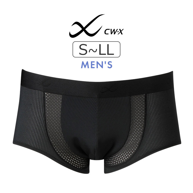 ワコールCW-X サイズL（黒） CW-X ワコール メンズ スポーツボトム 下半身フルサポート