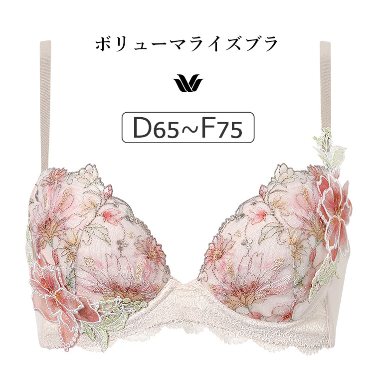 【20％OFF】 ワコール プレミアム 26series BXD426シリーズ ボリューマライズブラ ブラジャー単品 DEFカップ アンダー 65/70/75cm BXD726