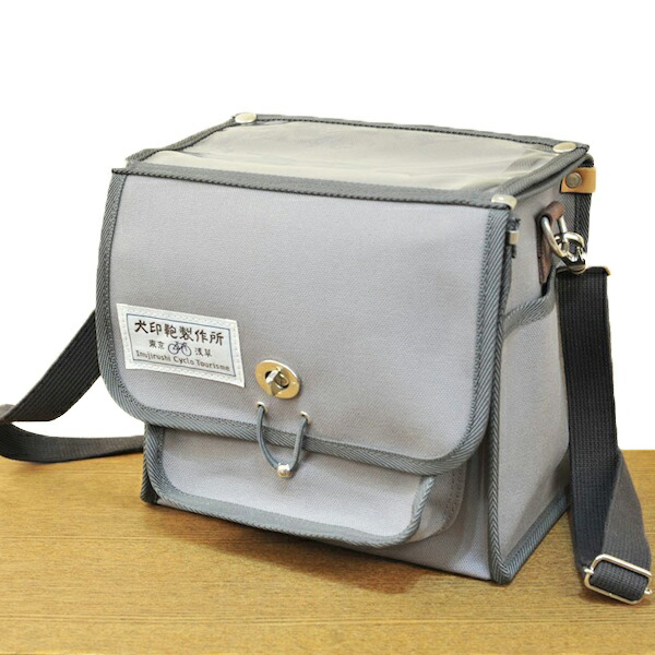 犬印鞄　自転車用サドルバッグ　紫 犬印鞄 自転車用サドルバッグ 紫 犬印純綿6号帆布 自転車用