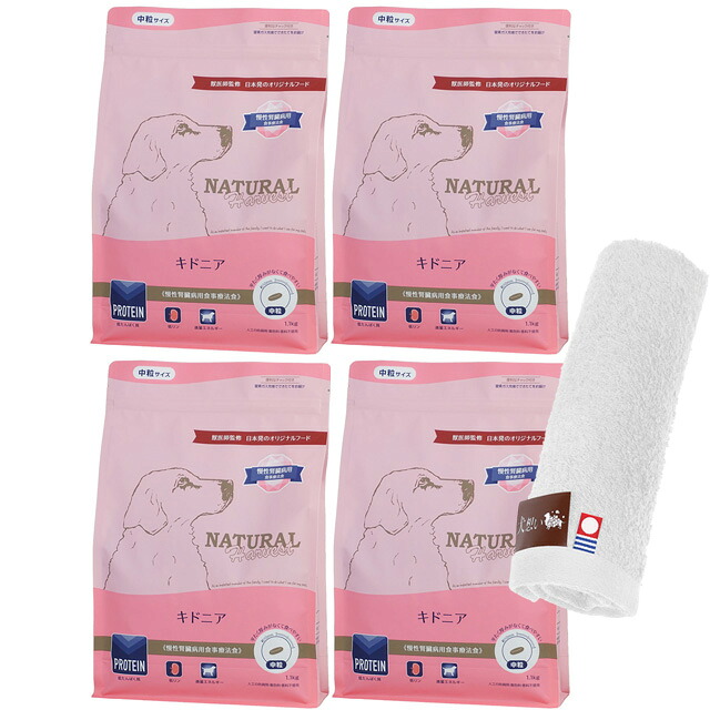 【貨物輸送無料】ナチュラルハーベスト キドニア 腎の臓世話をする用 1.1kg 4袋【今治ハンドタオルプレゼント】【西洋手ぬぐい色合い 白いこと】