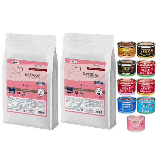 【送料無料】ナチュラルハーベスト キドニア 腎臓ケア用 6kg 2袋【デビフ150g缶詰 1缶プレゼント】