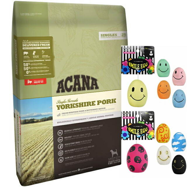 楽天市場】アカナ ヨークシャポーク 6kg ACANA 正規品 穀物不使用