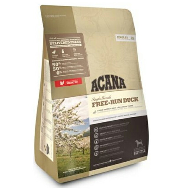 【送料無料】【正規品】アカナ フリーランダック 2kg