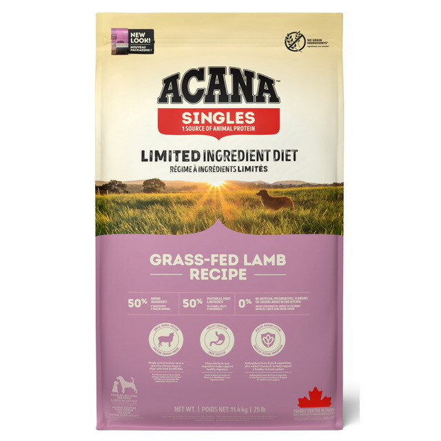 【貨物輸送無料】【置き目品】アカナ グラスフェッドラム 11.4kg
