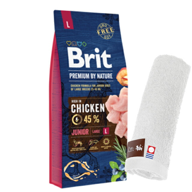 【貨物輸送無料】ブリット Brit 割り増し金ｂｙ人となり 御坊っちゃん L 15kg 【今治ハンドタオルプレゼント】【西洋手ぬぐい色合い 白いこと】 ドッグフード-ドッグフード・サプリメント-ペット・ペットグッズ