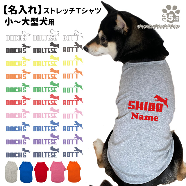 【楽天市場】【犬服 おもしろ コメント のびのび ストレッチ Tシャツ】豊富な 文字 小型犬 中型犬 大型犬用 オリジナル グッズ かわいい  かっこいい 部屋着 お散歩 : 犬屋楽天市場店