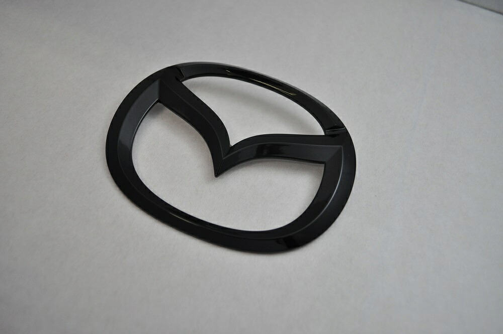 DJ　MAZDA２ マットブラックorピアノブラック　リア単品　　INVENTER/grow/メッキ/ブラッククローム/ゴールド/車エンブレム/車パーツ/