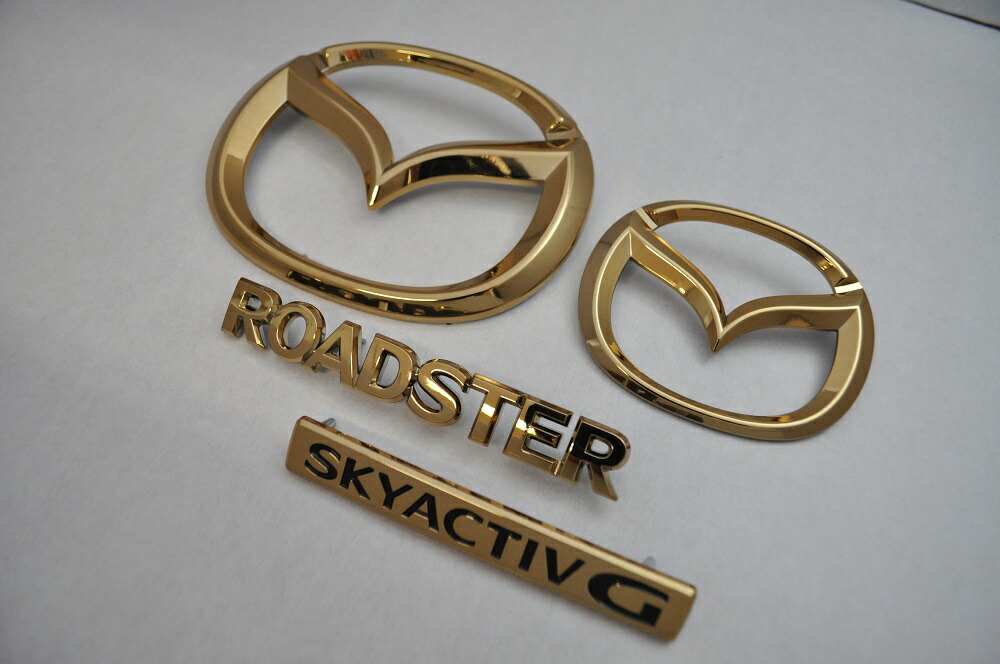 マツダ　NDロードスター 990Sオリジナルエンブレム　（クロームメッキ塗装） 通販自動車・オートバイ - マツダ NDロードスター 990S