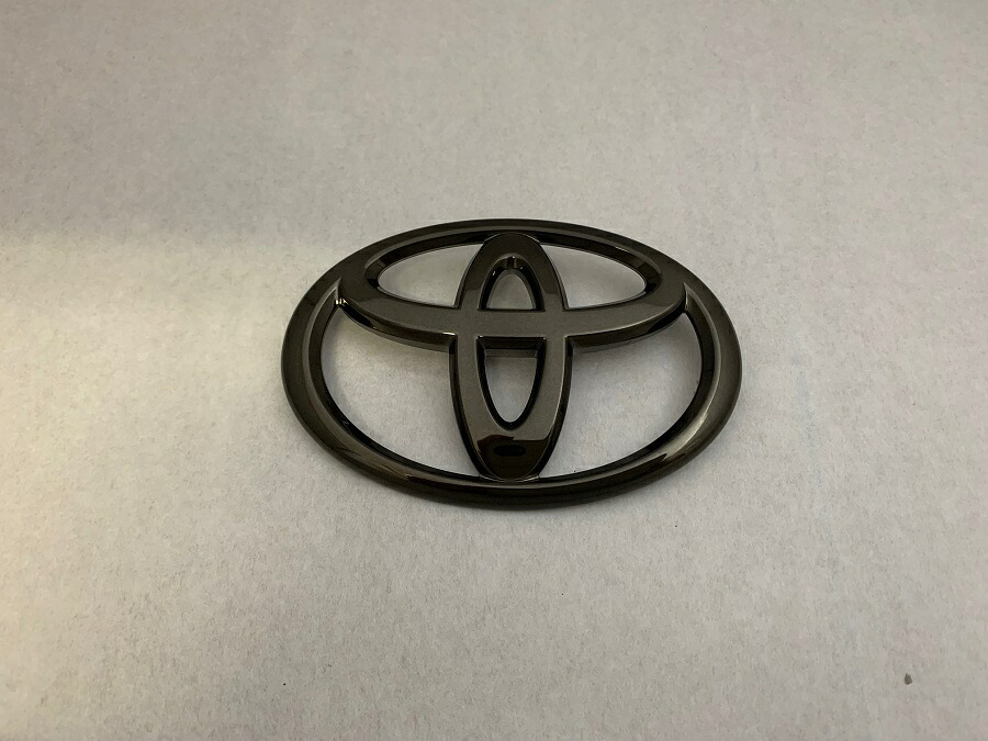 MXAA5♯ RAV4 ブラックメッキエンブレムリア単品 INVENTER/grow/メッキ/ブラッククローム/ゴールド/車エンブレム/車パーツ/|INVENTER