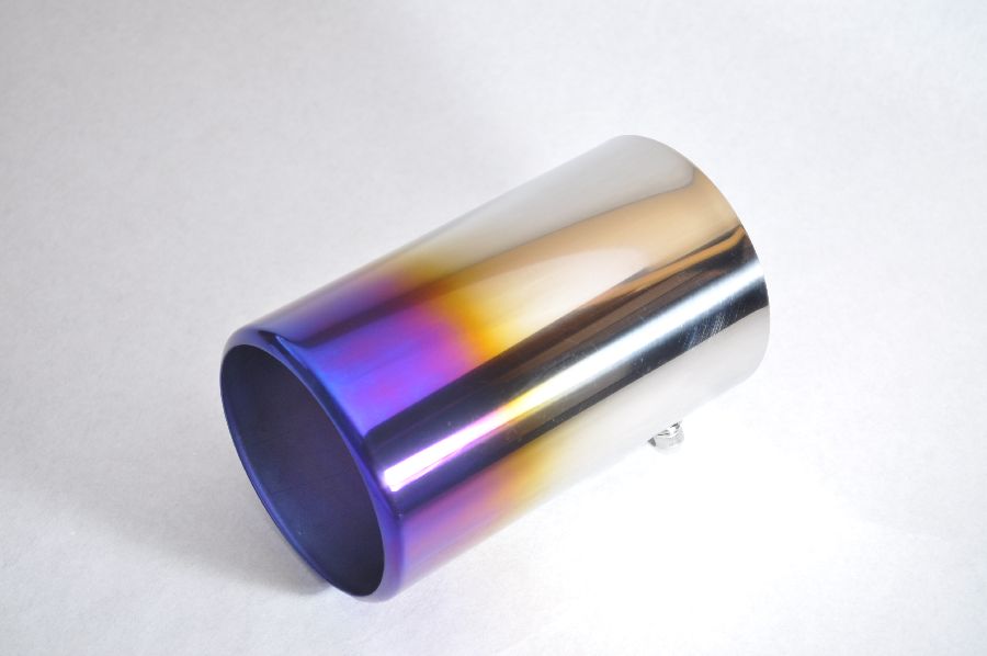 １００Φ用　チタンテール　マフラーカッター 200L 73Garage 73ガレージ　ナミガレージ　なみガレージ　チタン　チタンマフラーカッター １００Φ用，マフラーカッター，チタンテール，チタン 200L z チタン