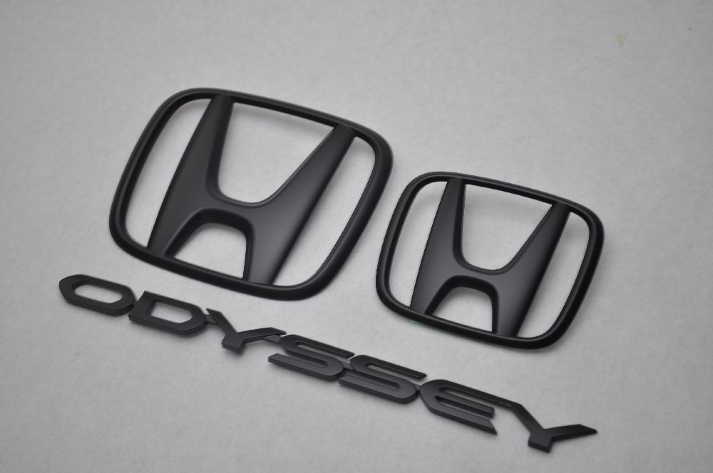 オデッセイ マットブラック ピアノブラックエンブレム 3点 純正 メッキ 艶消し 黒 セット 単品 車 車パーツ カーパーツ 高品質 送料無料 Consyrsa Com