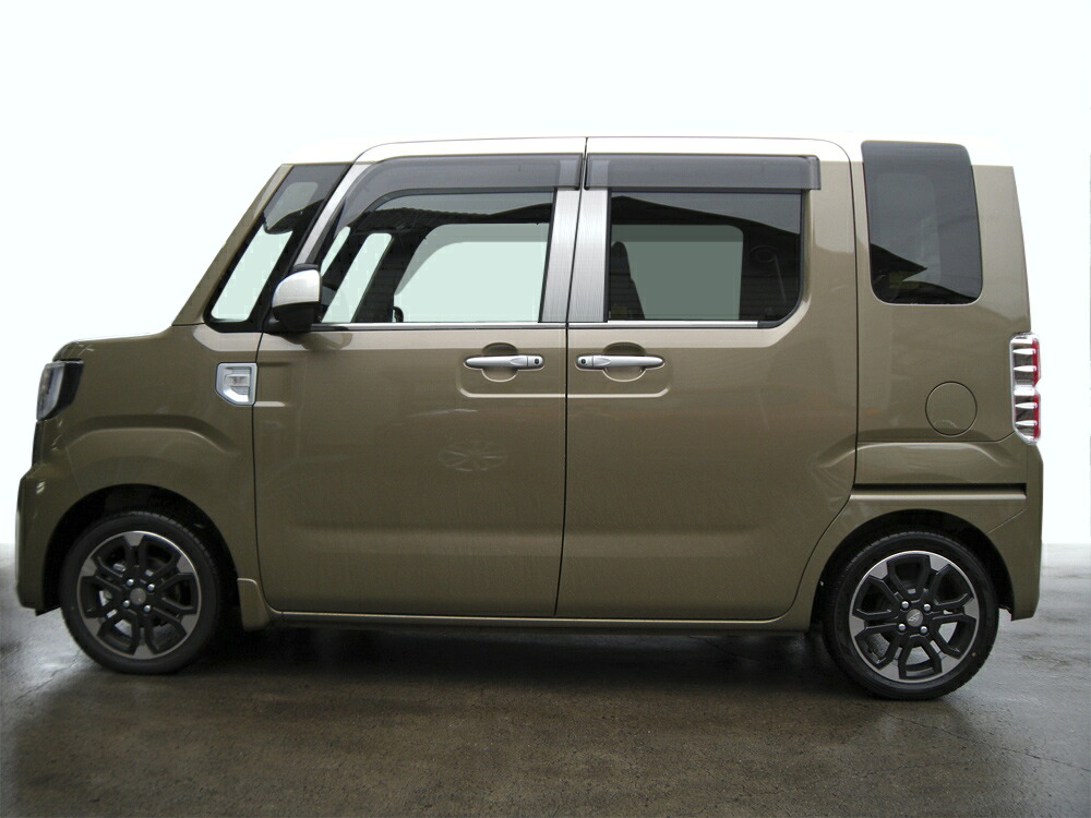 【ハイクオリティー】ＬＡ７００Ａ　ピクシスメガ ＬＡ７００Ａ/ＬＡ７１０Ａ　ステンレス　ピラー　ヘアライン　INVENTER/grow/ピラーパネル/メッキピラー/車パーツ/鏡面｜INVENTER