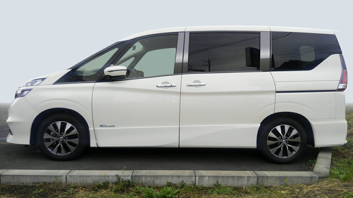 日産　セレナC27　在庫ラスト①日本製最高級超鏡面ステンレスピラー全グレード対応 楽天市場】【 BRIGHTZ セレナ C27 超鏡面ステンレスメッキピラー