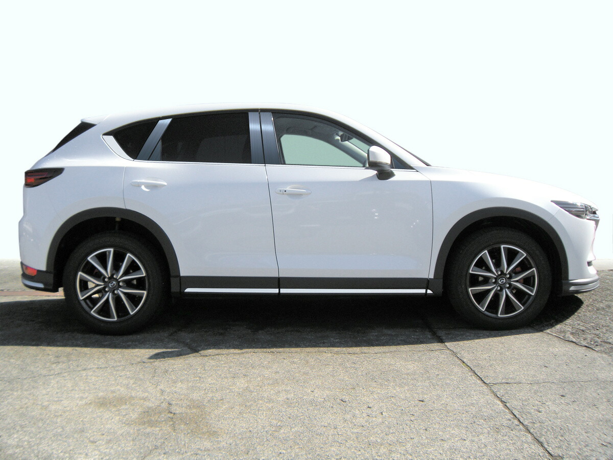 【ハイクオリティー】KFEP/KF5P/KF2P　ＣＸ-５　ステンレス　ピラー　ヘアラインブラック　INVENTER/grow/ピラーパネル/メッキピラー/車パーツ/鏡面｜INVENTER 16,103円