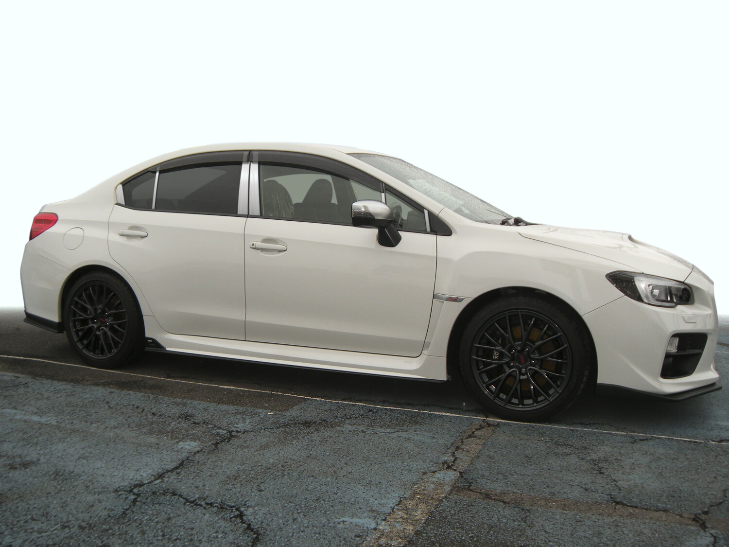 【ハイクオリティー】 ＷＲＸ　（ＶＡＢ/ＶＡＧ）　ステンレス　ピラー　ヘアライン　INVENTER/grow/ピラーパネル/メッキピラー/車パーツ/鏡面