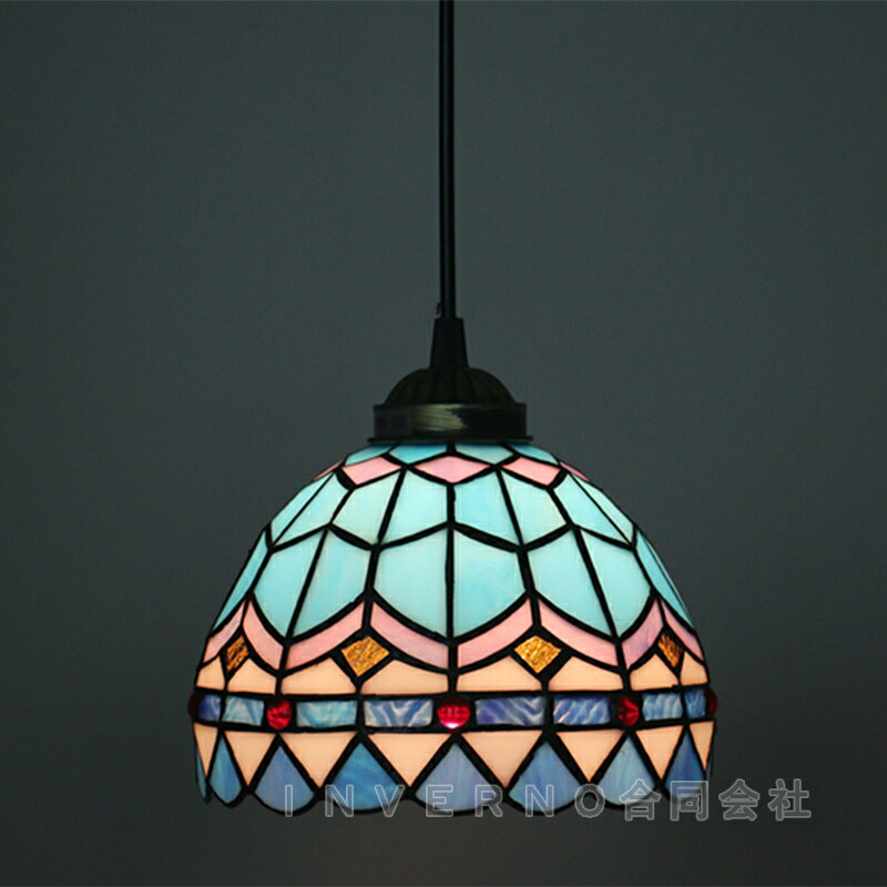 INVERNO シャンデリヤともし火 北欧 晴れ晴れしい かっこ良い led 手作り 瑠璃芸術 導管軌跡用 和風 勝手もと 夕御飯 ちゃぶ台用 洋風 吊下げ灯 かかわり合い最高限度用 オシャレ リビング用 御茶の間用 吊下げ灯 幅20糎 1灯 天井照明-ライト・照明器具