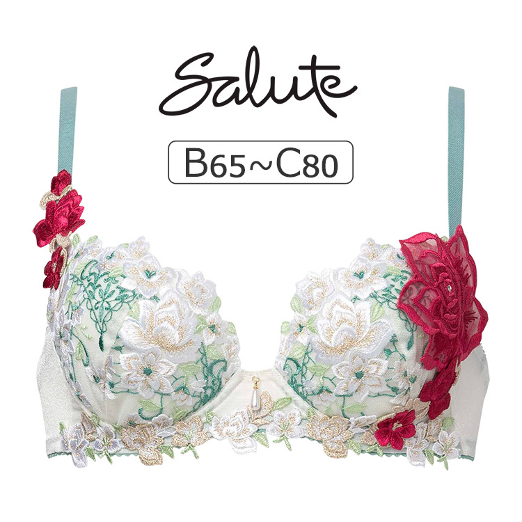 20%OFF サルート Salute 16グループ ワコール ブラジャー 3/4カップ プッシュアップタイプ(B C)BTJ416 btj416-bc.jpg