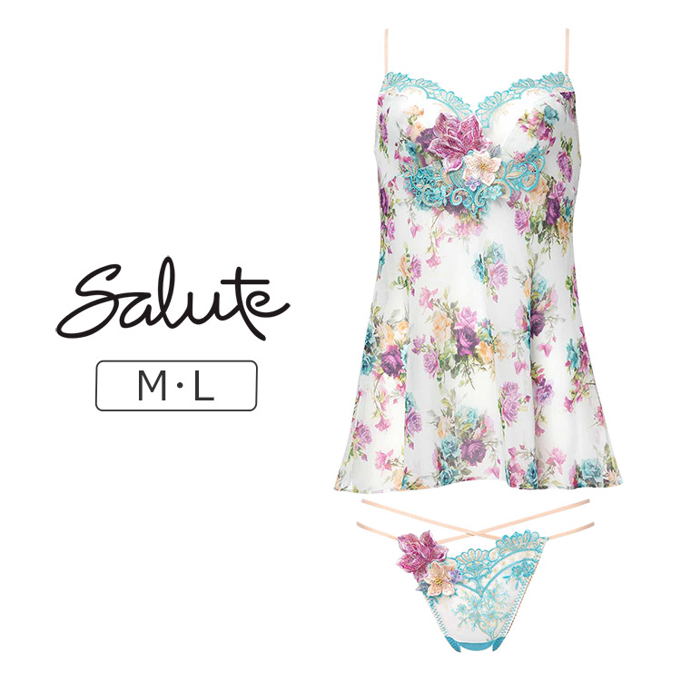 楽天市場】サルート salute 13 ワコール wacoal DTJ213 セットアップ