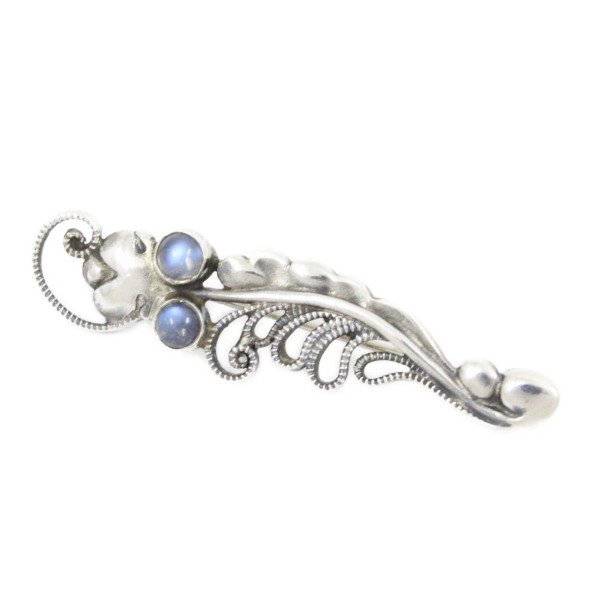 品多く GEORG JENSEN ジョージジェンセン 184 ブローチ シルバー925