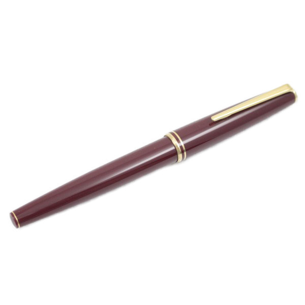 中古 Montblanc モンブラン クラシック 万年筆 14k Ctペン先 ボルドー ゴールド いおき質店 Pitangamultimarcas Com Br